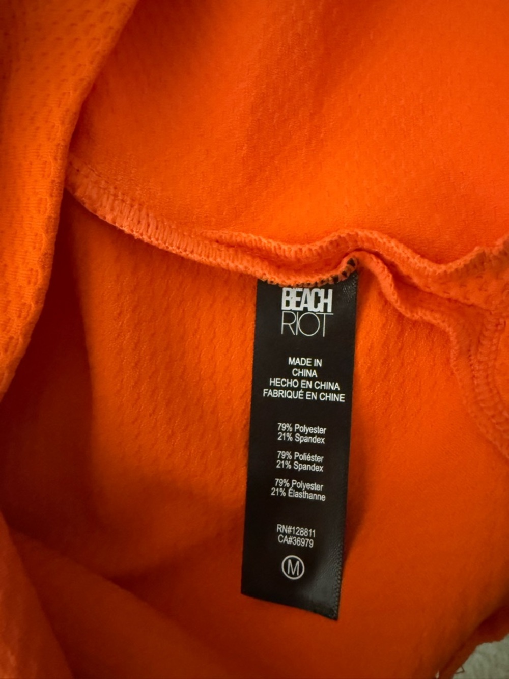 Beach Riot Orange Jewel Activewear Dress - Picture 8 of 9